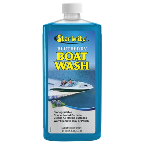 Star brite Concentrated Boat Wash - Blueberry Scent, Phosphate-Free