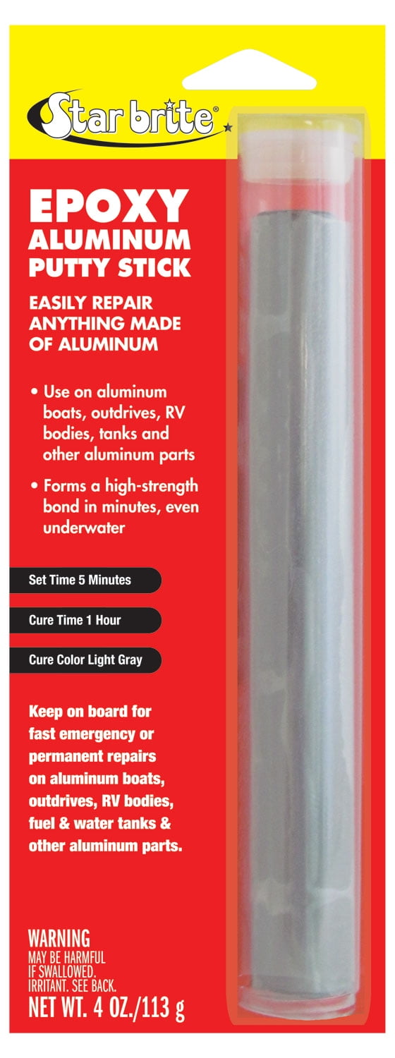 STAR BRITE Epoxy Aluminum Putty Stick 4 OZ.