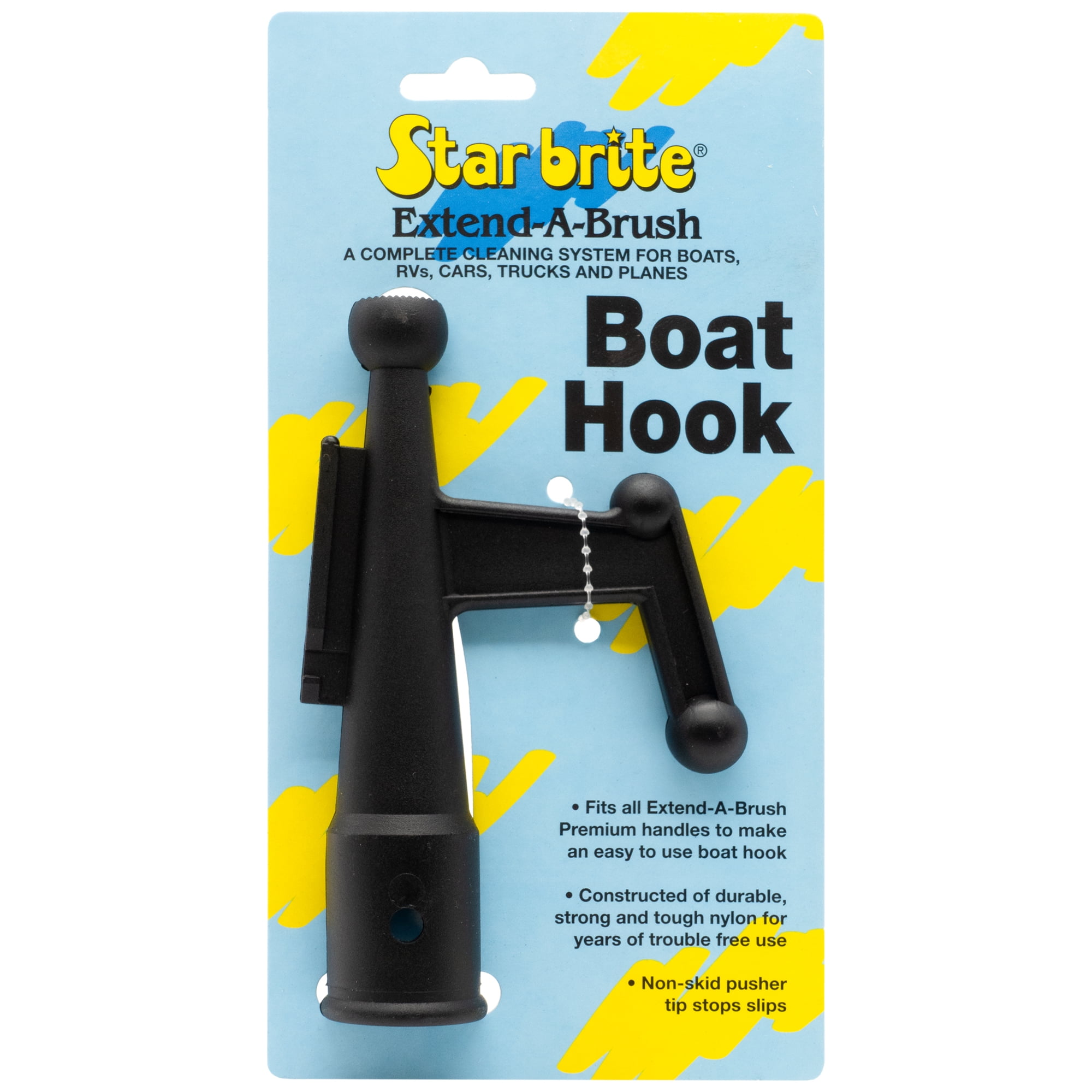 STAR BRITE Extend-A-Brush Boat Hook Attachment - Durable Nylon ...