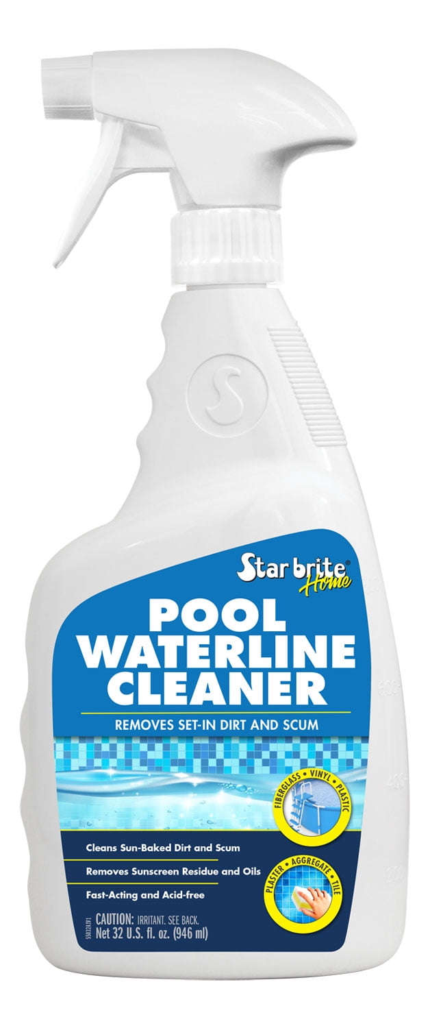 STAR BRITE Home Pool Waterline Cleaner (32 oz Spray) Scum Remover for