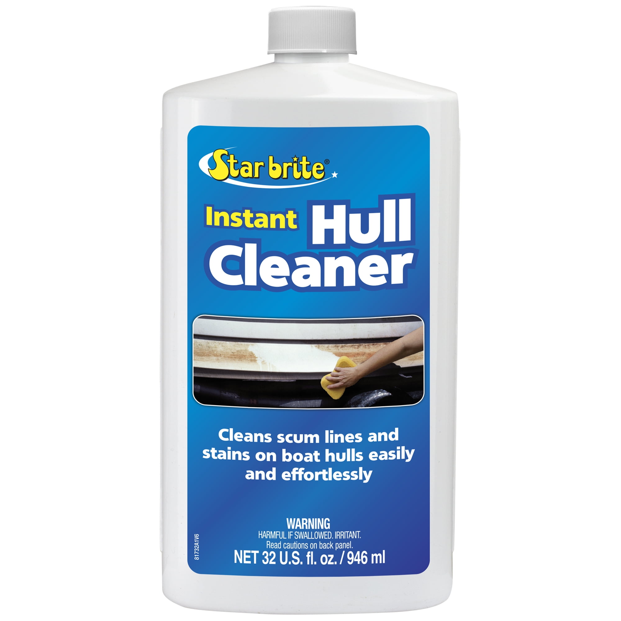 STAR BRITE Instant Hull Cleaner Easily Remove Stains, Scum Lines