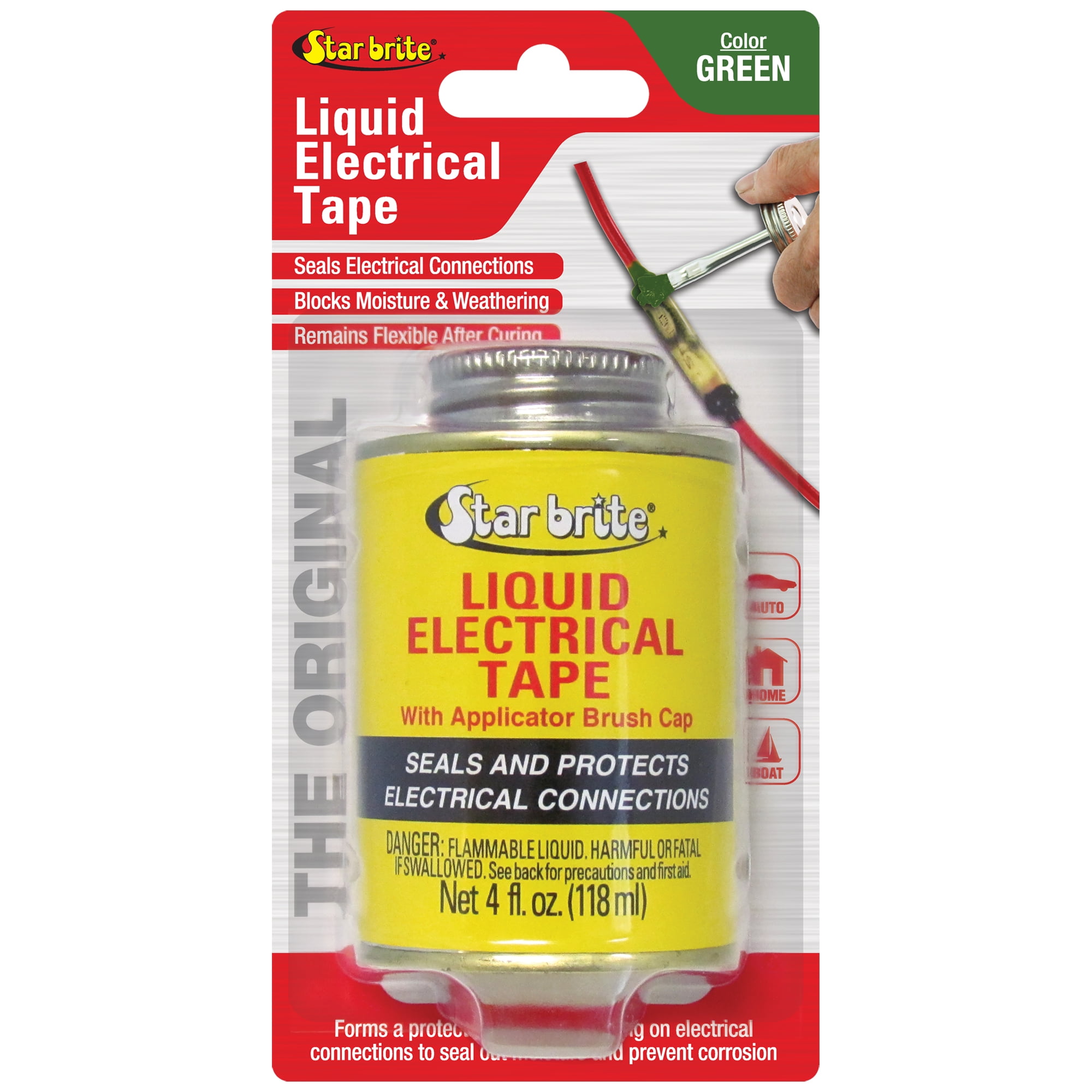 Star Brite 84106 - 4 oz. Green Liquid Electrical Adhesive