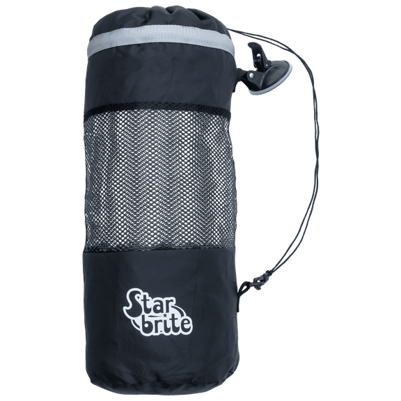 Star brite Mesh Trash Bag with Locking Suction Cup & Litter Guard Cinch Tie