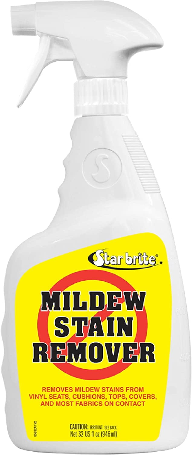 STAR BRITE Mold & Mildew Stain Remover + Cleaner Removes Stains on