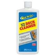 STAR BRITE Non-Skid Deck Cleaner & Protectant - Ultimate Boat Deck Wash - Protects Against Future Stains & UV - Ideal for Fiberglass, Vinyl, Plastic & Painted Surfaces  - 16 OZ