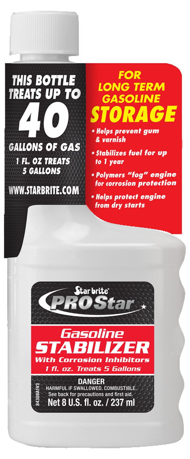 Star Brite 084308P EZ Start Gas Storage