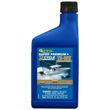 Star brite Super Premium+ 2-Cycle Synthetic Blend TC-W3 Engine Oil