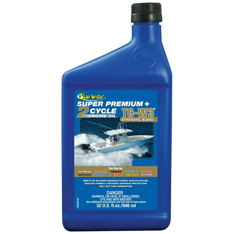 STAR BRITE Super Premium 2 Cycle Engine Oil TC W3 32 OZ