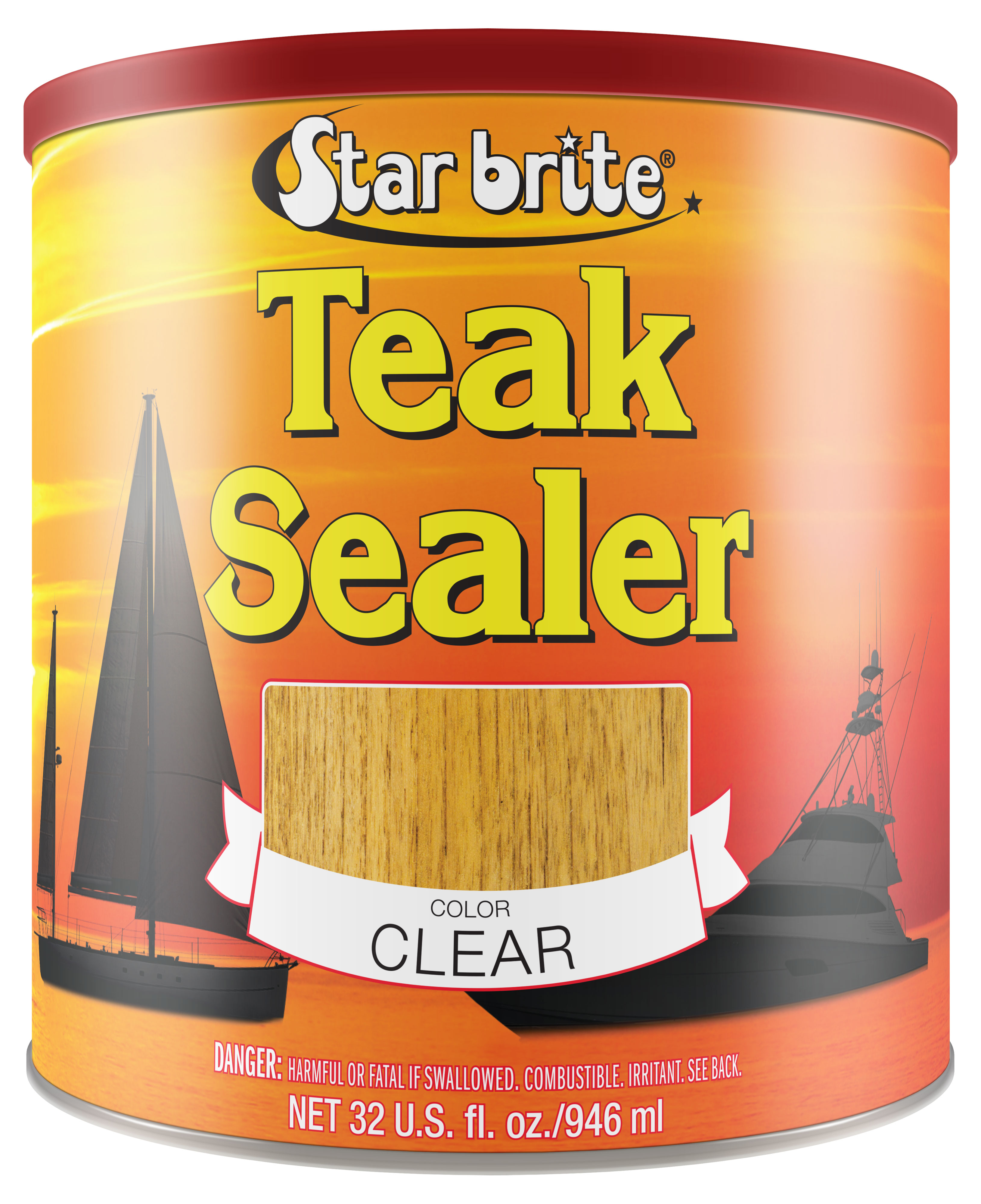 STAR BRITE Teak Sealer Clear 32 OZ