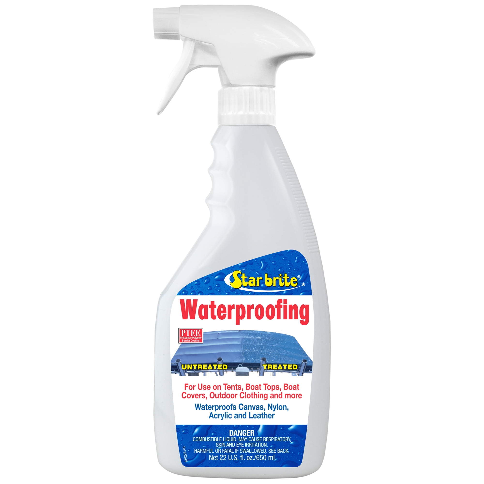 STAR BRITE Waterproofing Spray, Waterproofer + Stain Repellent + UV