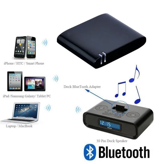 STAR- Bluetooth Music Audio Receiver Adapter For Bose Sounddock Series Ii 10&Portable