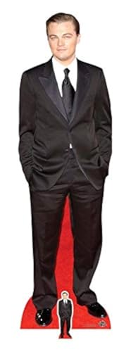Star Cutouts Leonardo Dicaprio Boss CS1063 Découpe en Carton Grandeur Nature avec Mini