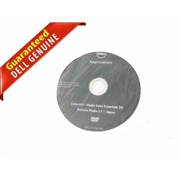 STAR- Dell Cyberlink Media Suite Essentials Dvd Disk Kit Black 179Y5 0179Y5 Cn-0179Y5