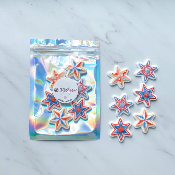 STAR EDIBLE DECORATIONS