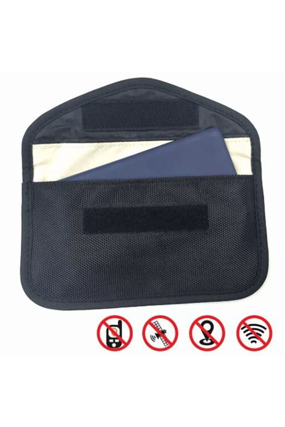 - Faraday Bag Rfid Signal Blocking Shielding Pouch Cell Phone Wallet Blocker A893