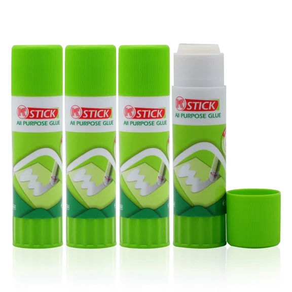 STAR- 3D Printer Glue Sticks, 4 Pieces Solid Adhesive For Hot Bed Print Filament Pla