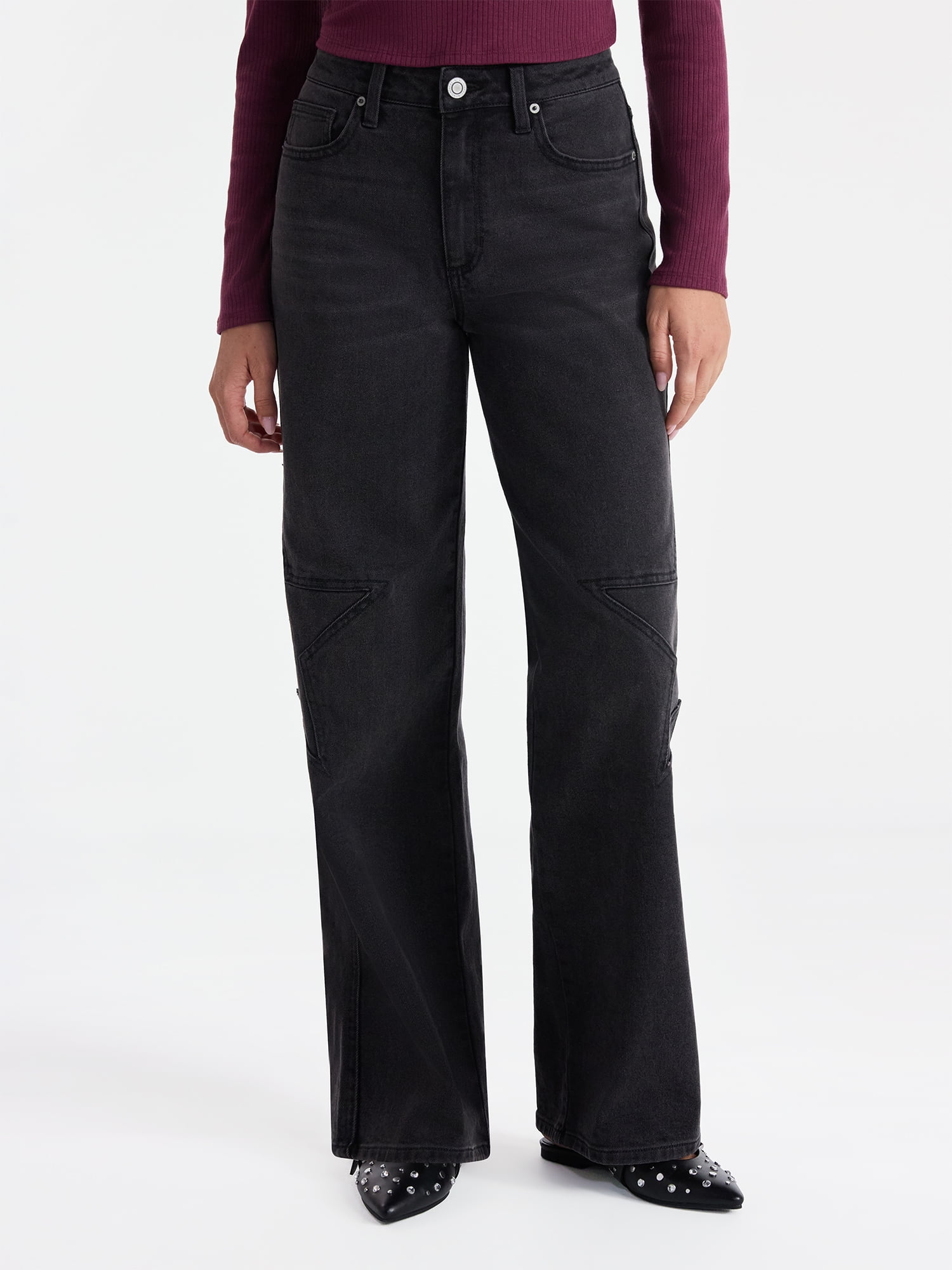 Mid-Rise Star Jeans, 31" Inseam, Women's