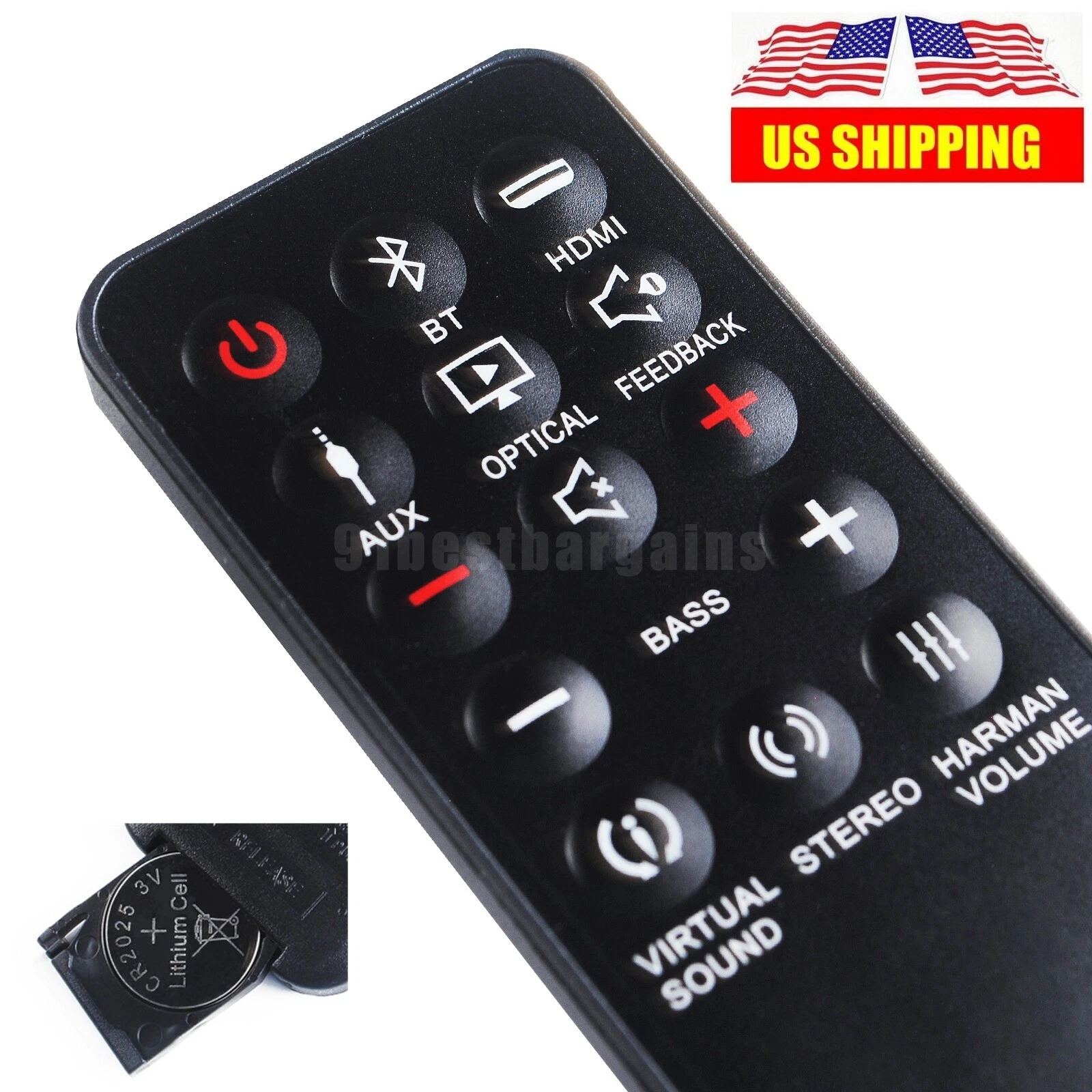 SB400telecommande pour barre de son JBL UBL SB350 SB250 SB150 SB450 SB400 - TV Son Photo