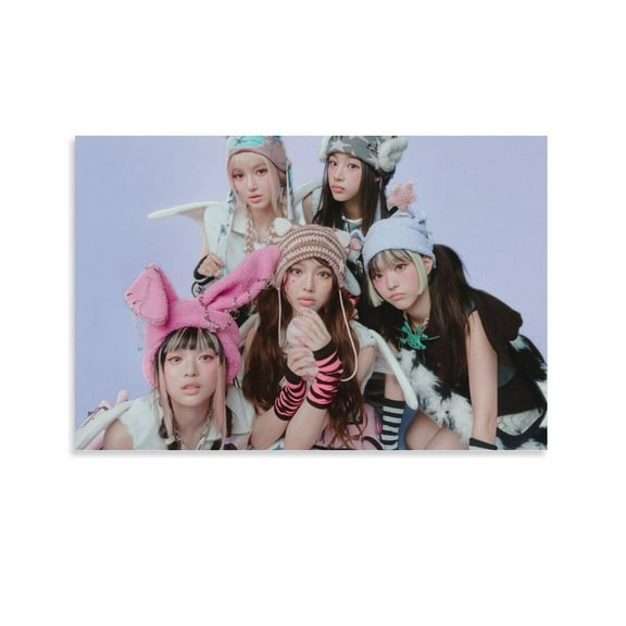 STAR Newjeans Debut Cute KPOP ARTIST Poster And Wall Art Picture Print Modern Family Bedroom Decor Posters