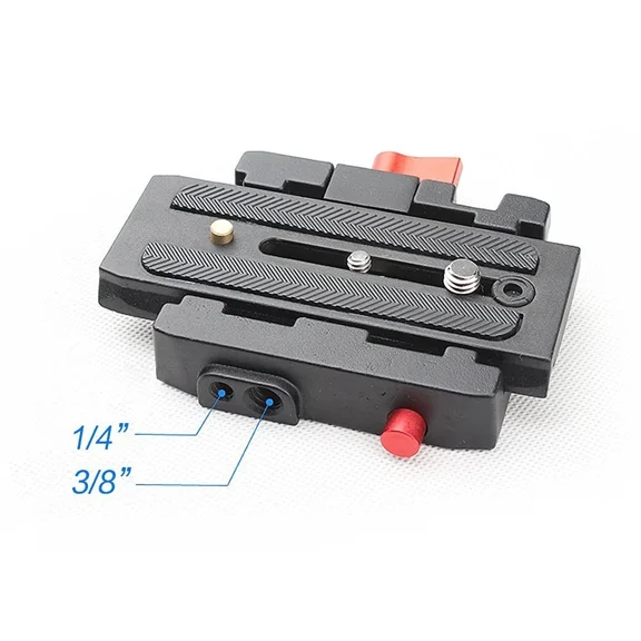 STAR- P200 Quick Release Clamp Adapter + Plate For Manfrotto 577 500 501 Ah 701503 Hdv