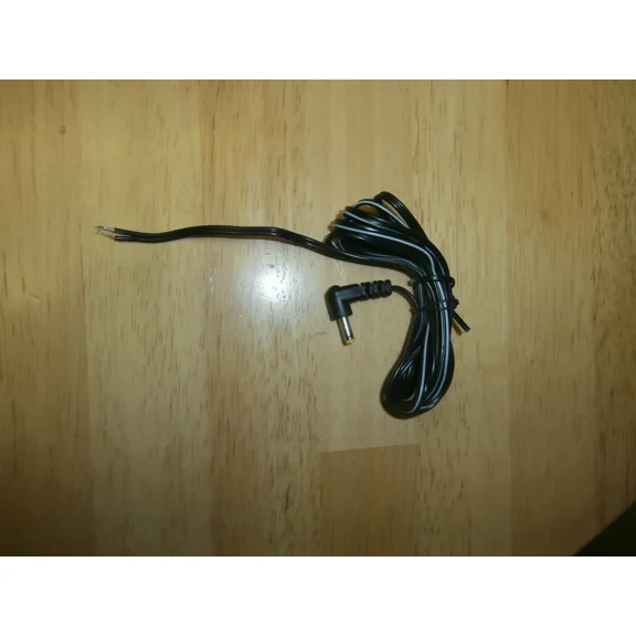 STAR- Philmore Tc240 Right Angle Coax Plug Power Cord 6Ft Stripped Ends,1.7Mm X 4.0Mm