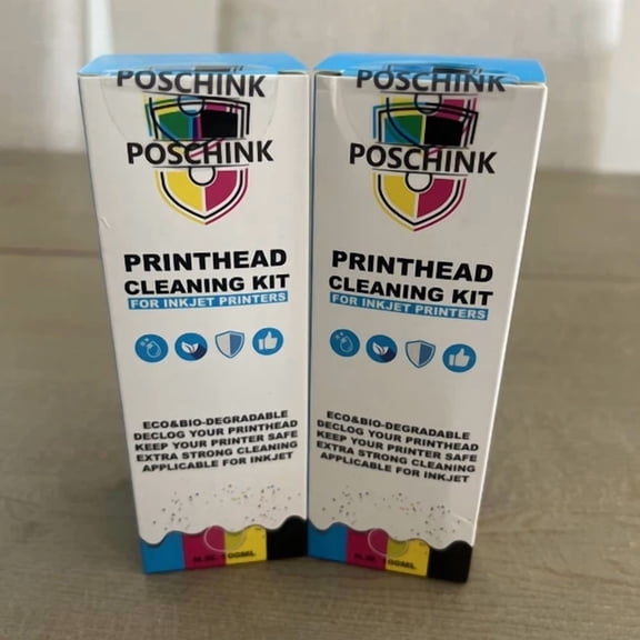 STAR- Poschink. Printhead Cleaning Kit For Inkjet Printers. 100 Ml. New * 2Pack*