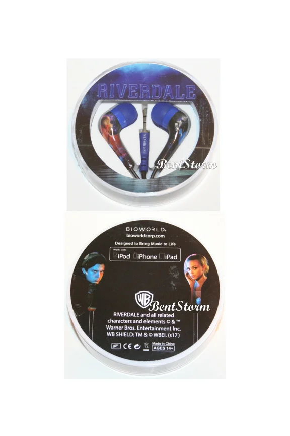 - Riverdale Bughead Jughead Betty Earbuds Earphones Headphones Hot Topic Exclusive