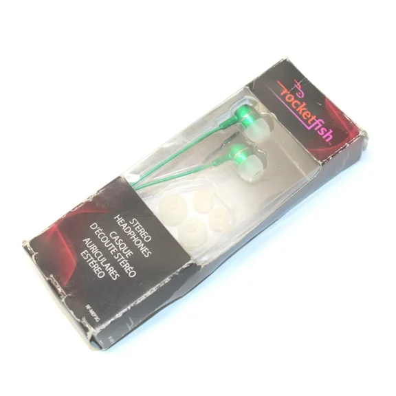 STAR- Rocketfish Rf-Mep3G Stereo In-Ear Headphone For Blackberry Priv Key2 Le Evolve X