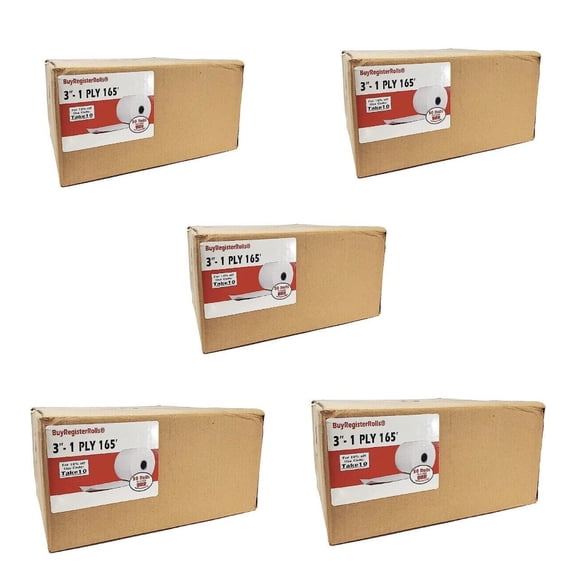 STAR SP700 3" x 165' WHITE BOND POS PAPER (NON-THERMAL) - 100 NEW ROLLS