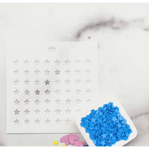 Star Sprinkle Stencil Baking Stencils