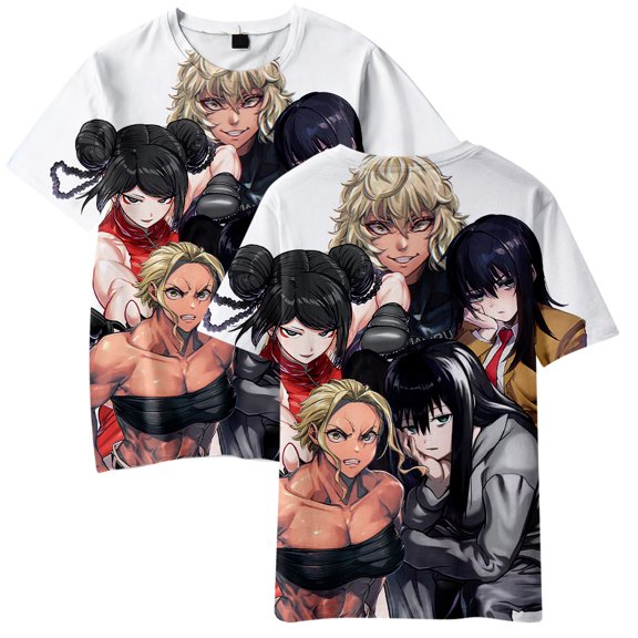 STAR Strike It Rich T-Shirt Isshou Senkin Merch Cosplay For Women/Men Unisex Short Sleeve Tshirt Streetwear