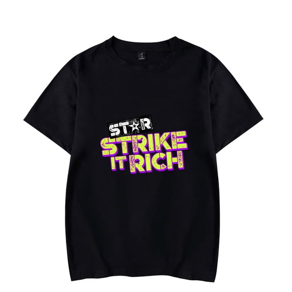 STAR Strike it Rich T-Shirt Isshou Senkin Merch Summer For Women/Men Unisex Short Sleeve Tshirt Streetwear