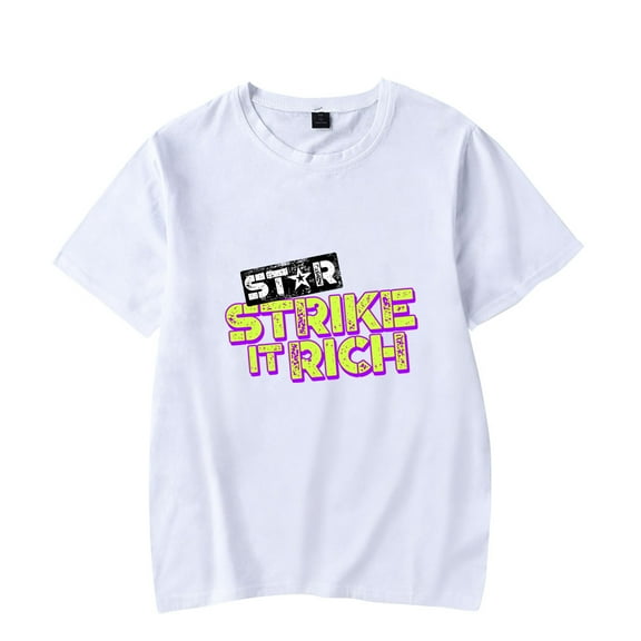 STAR Strike it Rich T-Shirt Isshou Senkin Merch Summer For Women/Men Unisex Short Sleeve Tshirt Streetwear