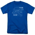 thumbnail image 1 of STAR TREK/PHASER PLANS-S/S ADULT 18/1-ROYAL BLUE-2X, 1 of 1