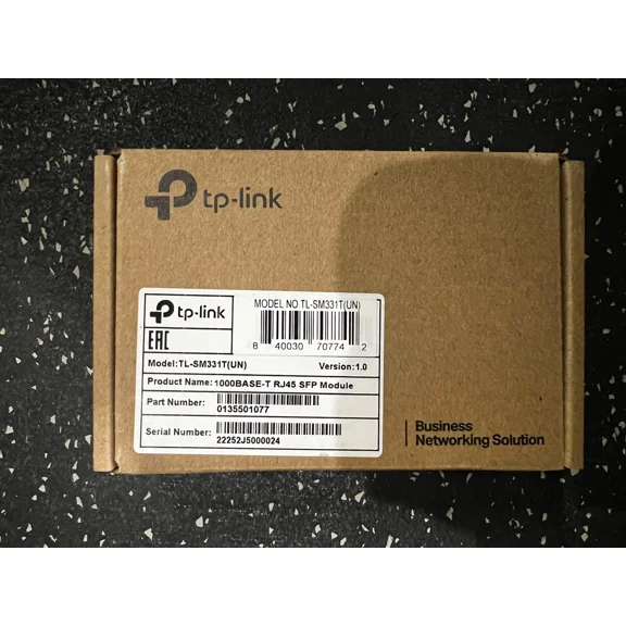 STAR- Tp-Link Tl-Sm331T 1000Base-T Rj-45 Sfp Module