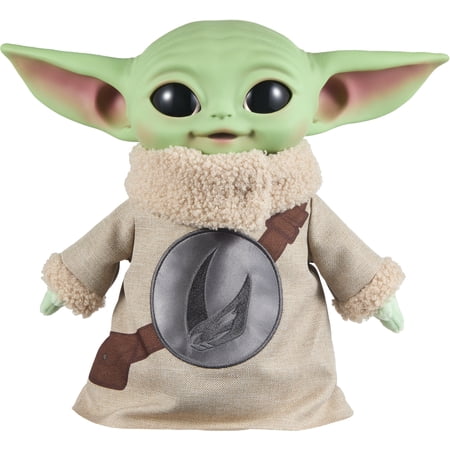Star Wars The Mandalorian & Grogu Movie Grogu Rondel Design Vinyl Head Soft Plush Body