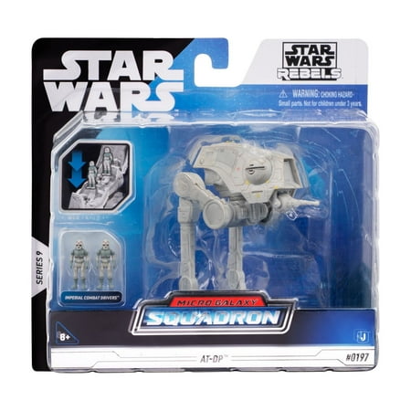 Star Wars Micro Galaxy Squadron AT-DP - 5 inch Vehicle with Articulated Legs and Two 1 inch Micro Figure Accessories