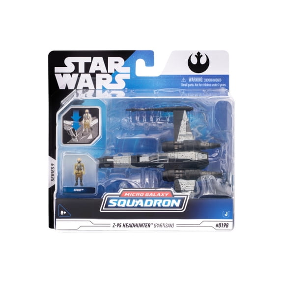 STAR WARS Micro Galaxy Squadron Z-95 Headhunter - 5-Inch Vehicle with Unique Deco and 1-Inch Micro Figure Accessory