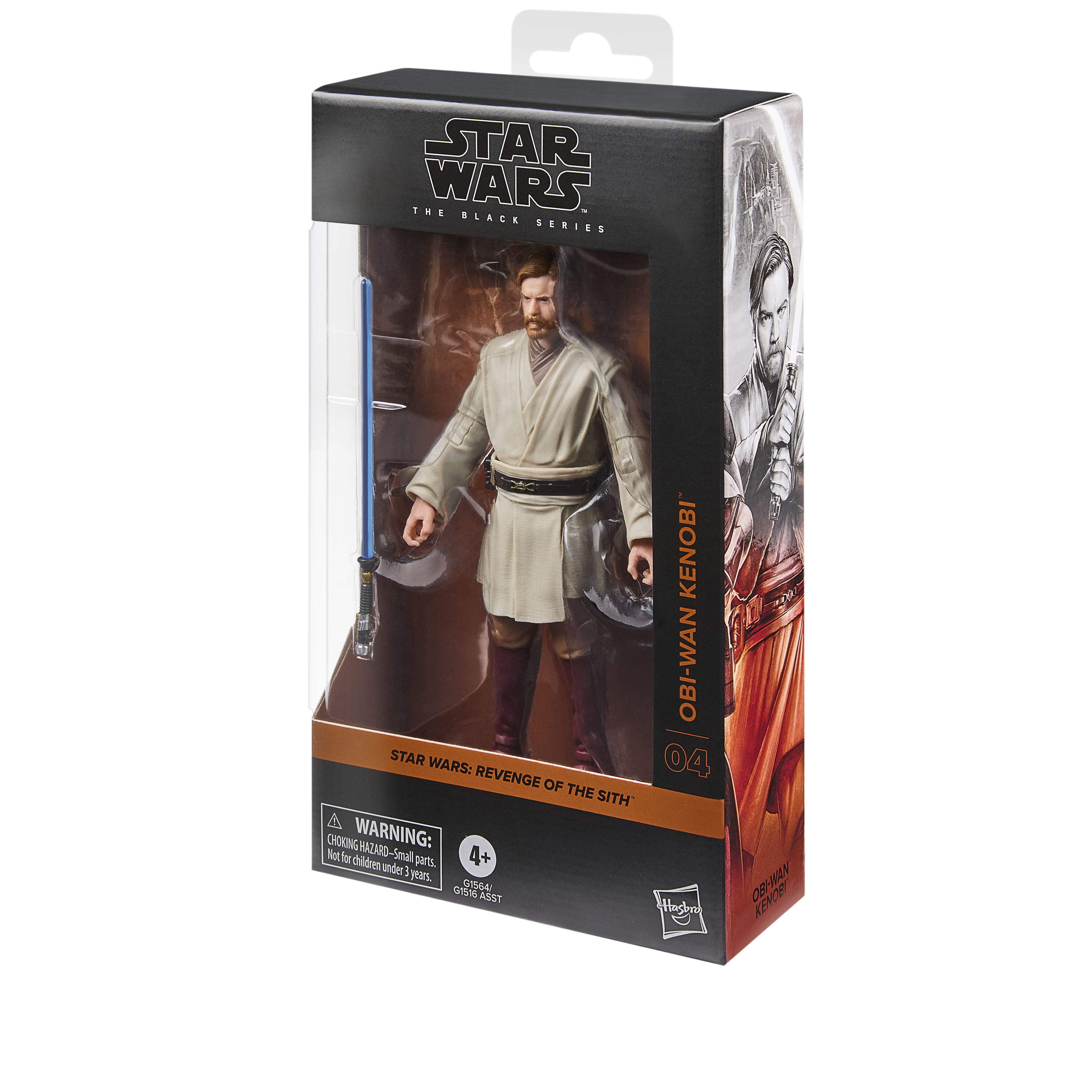 Star Wars The Black Series Obi-Wan Kenobi, Star Wars: Revenge of the Sith Collectible Action Figure (6), ages 4+