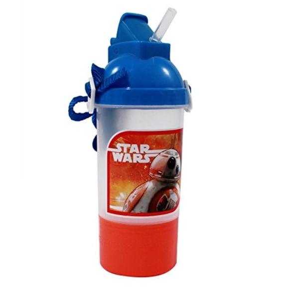 Star Wars Canteen Water Bottle with Snack Compartment
