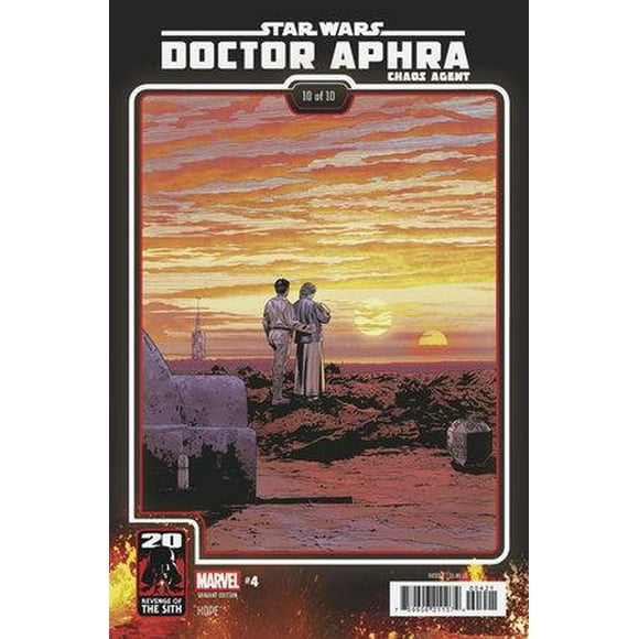 STAR WARS: DOCTOR APHRA - CHAOS AGENT #4 CHRIS SPROUSE REVENGE OF THE SITH 20TH ANNIVERSARY VARIANT Marvel Comic Book 2025