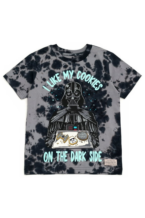 Darth Vader Father's Day Matching Family T-Shirt Tie Dye Toddler to Big Kid