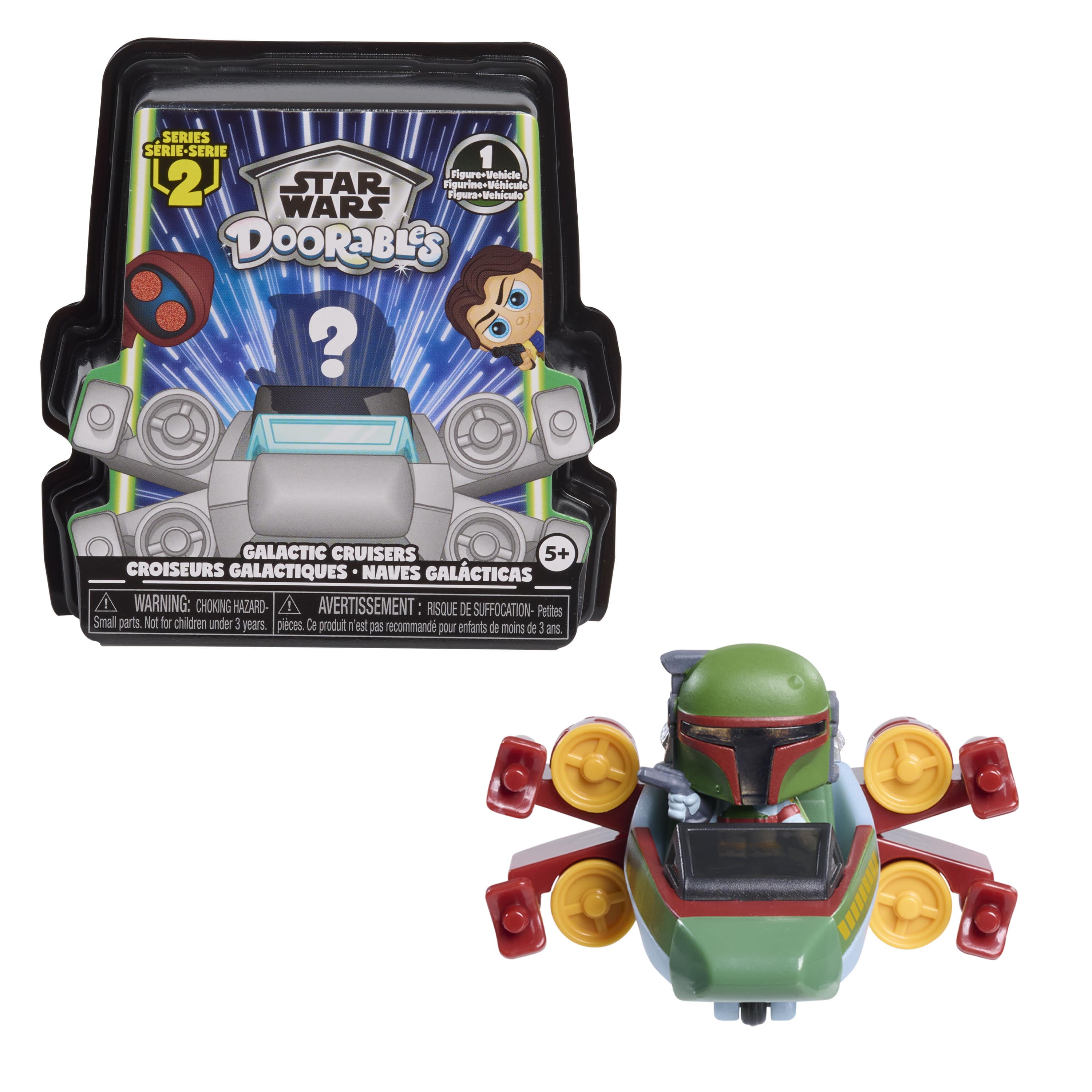STAR WARS Doorables Galactic Cruisers Series 3, Collectible figures, Kids and Teen Toy, Ages 5 up