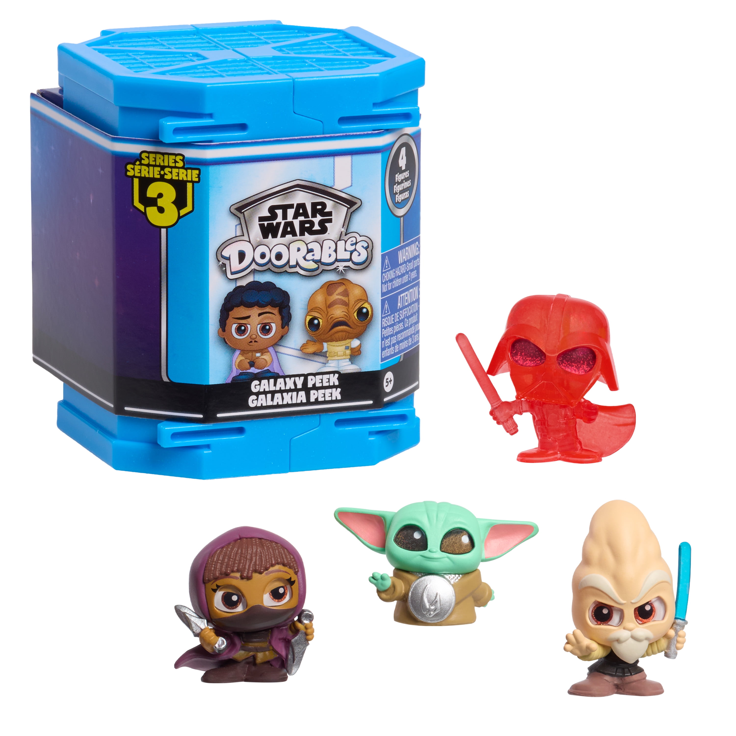 STAR WARS Doorables Galaxy Peek Series 3, 1.5-inch Figures, Surprise Collectible Figures
