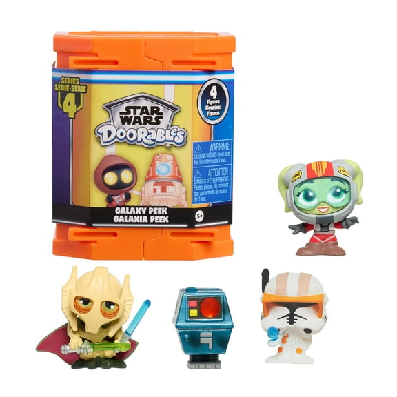 STAR WARS Doorables Galaxy Peek Series 4, 1.5 inch Collectible Toy, Boys and Girls Ages 5 up