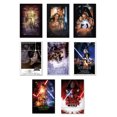thumbnail image 1 of STAR WARS: EPISODE I-VIII - 8 PIECE MOVIE POSTER SET (REGULARS 1) (24" X 36"), 1 of 9
