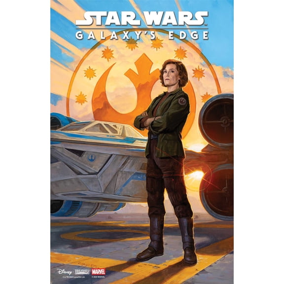 STAR WARS: GALAXY'S EDGE - ECHOES OF THE EMPIRE #2 E.M. GIST MANDALORIAN & GROGU VARIANT Marvel Comic Book 2026