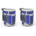 thumbnail image 1 of STAR WARS Galaxy's Edge R2-D2 Ceramic Sculpted Mug 14oz - SETx2, 1 of 4