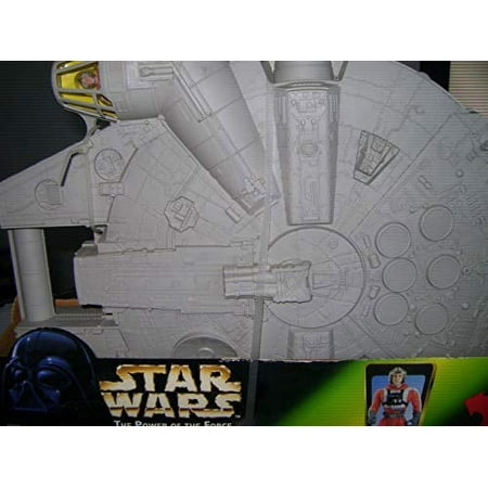 STAR WARS MILLENNIUM FALCON CARRY CASE WITH WEDGE ANTILLES ACTION FIGURES