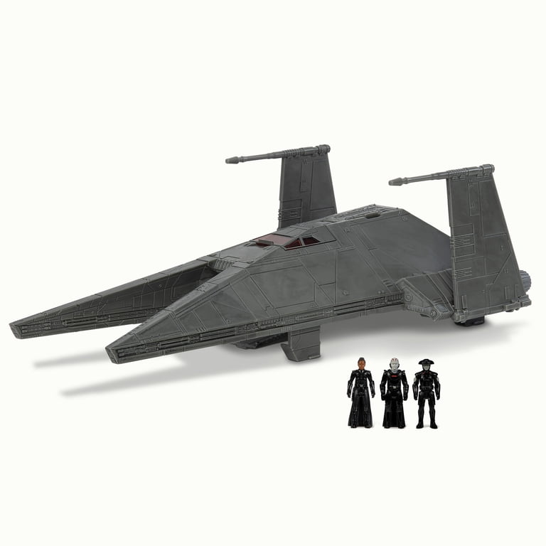Bizak Star Wars Micro Galaxy Squadron Interceptor Jedi Anakin Skywalker, 8 cm voertuig met 2 figuren van 2,5 cm (62610035